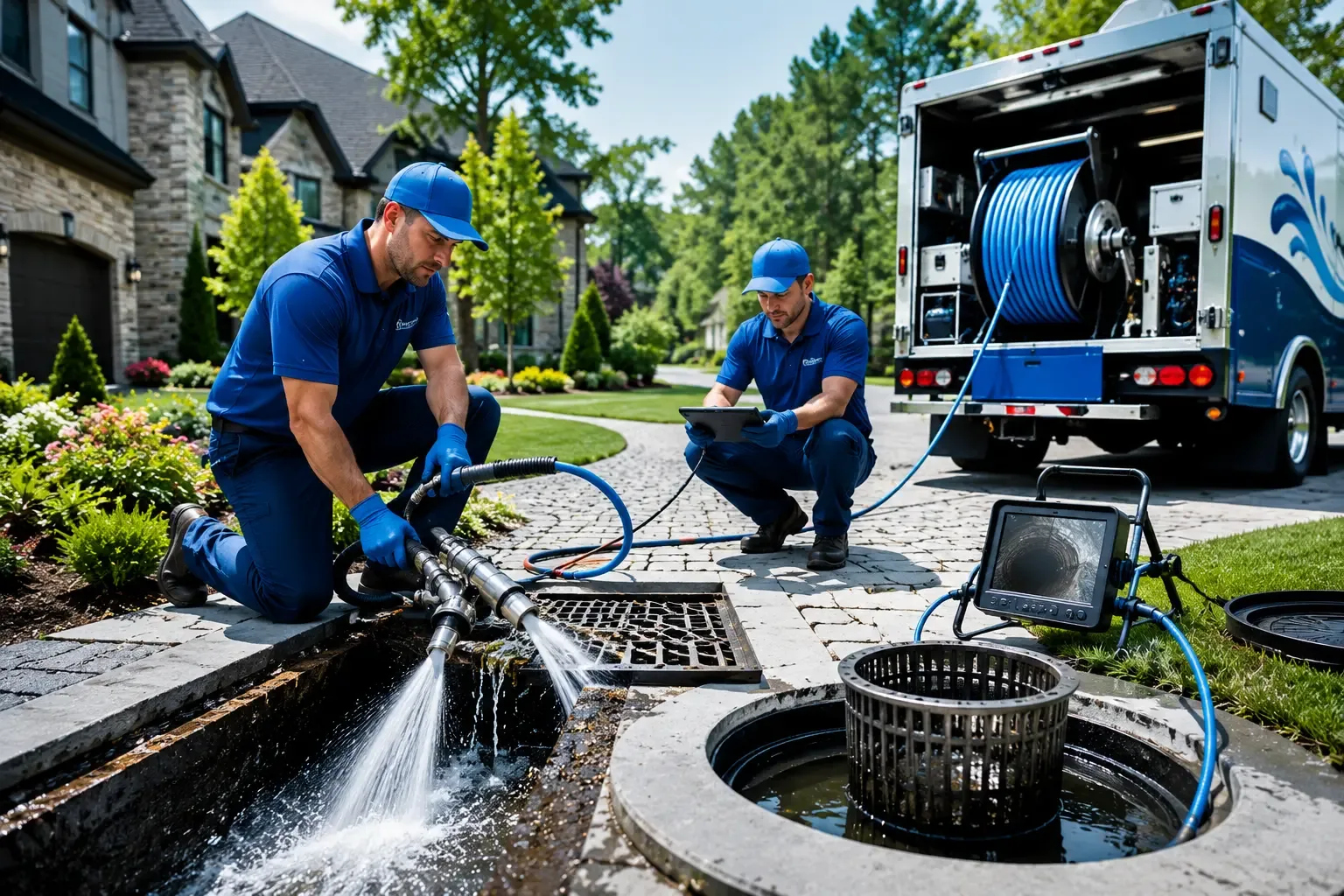 Local outdoor drain cleaning professionals in Lisbon Falls, ME